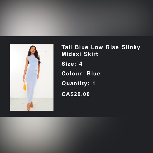 PrettyLittleThing Blue Matching Set - Picture 5 of 6